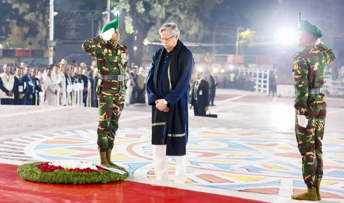 ভাষা শহীদদের প্রতি রাষ্ট্রপতির শ্রদ্ধা নিবেদন