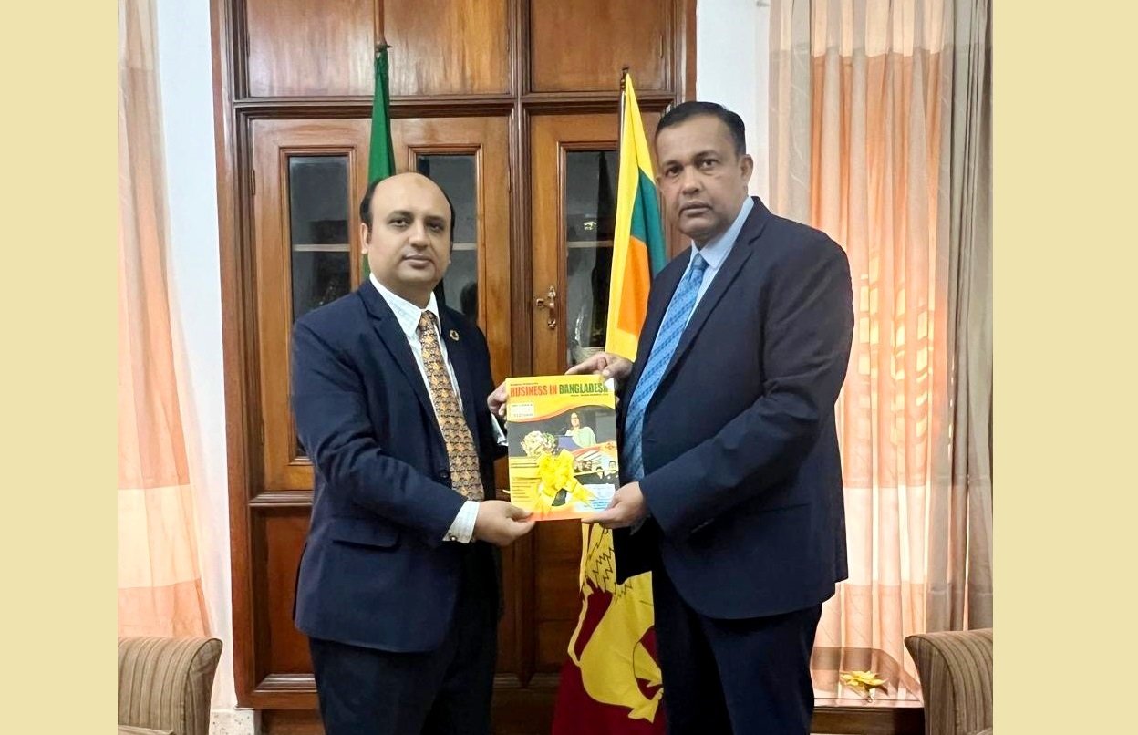 শ্রীলঙ্কা মাইস এক্সপো ২০২৫-এর উপর “বিজনেস ইন বাংলাদেশ” বিশেষ সংখ্যার মোড়ক উন্মোচন করলেন শ্রীলঙ্কার হাইকমিশনার