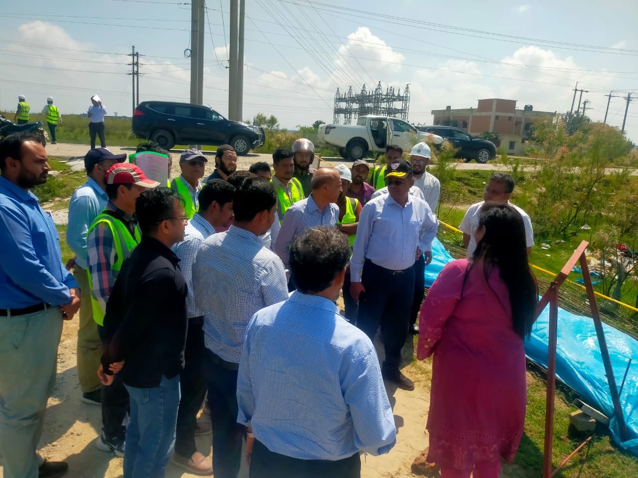 বেজার নির্বাহী সদস্য মিরসরাইয়ে এনএসইজেড উন্নয়ন কার্যক্রম পরিদর্শন করলেন