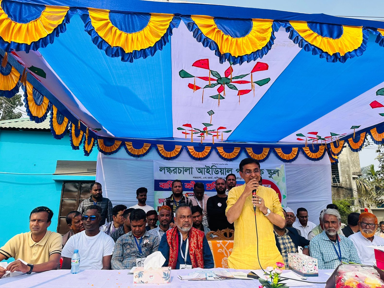ধানের শীষ বিজয়ী হলে কাশিমপুরের শিক্ষা ও এলাকার মৌলিক সমস্যা সমাধানে অঙ্গীকার মোঃ মজিবুর রহমানের