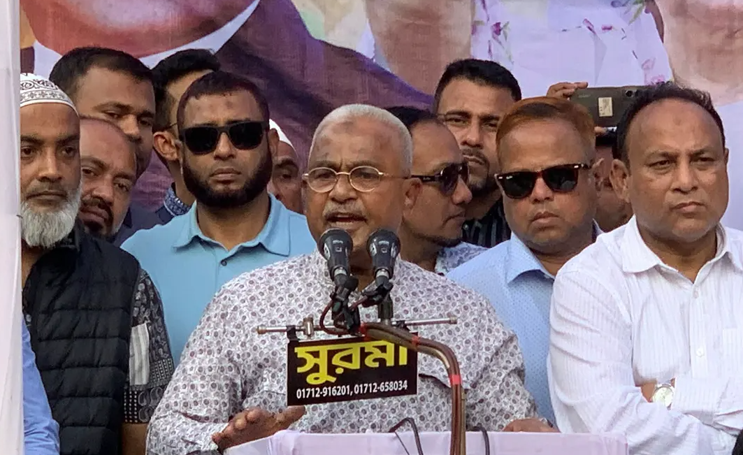 দেশকে স্থিতিশীল করতে অবিলম্বে নির্বাচন দিতে হবেঃ সৈয়দ মোয়াজ্জেম হোসেন আলাল