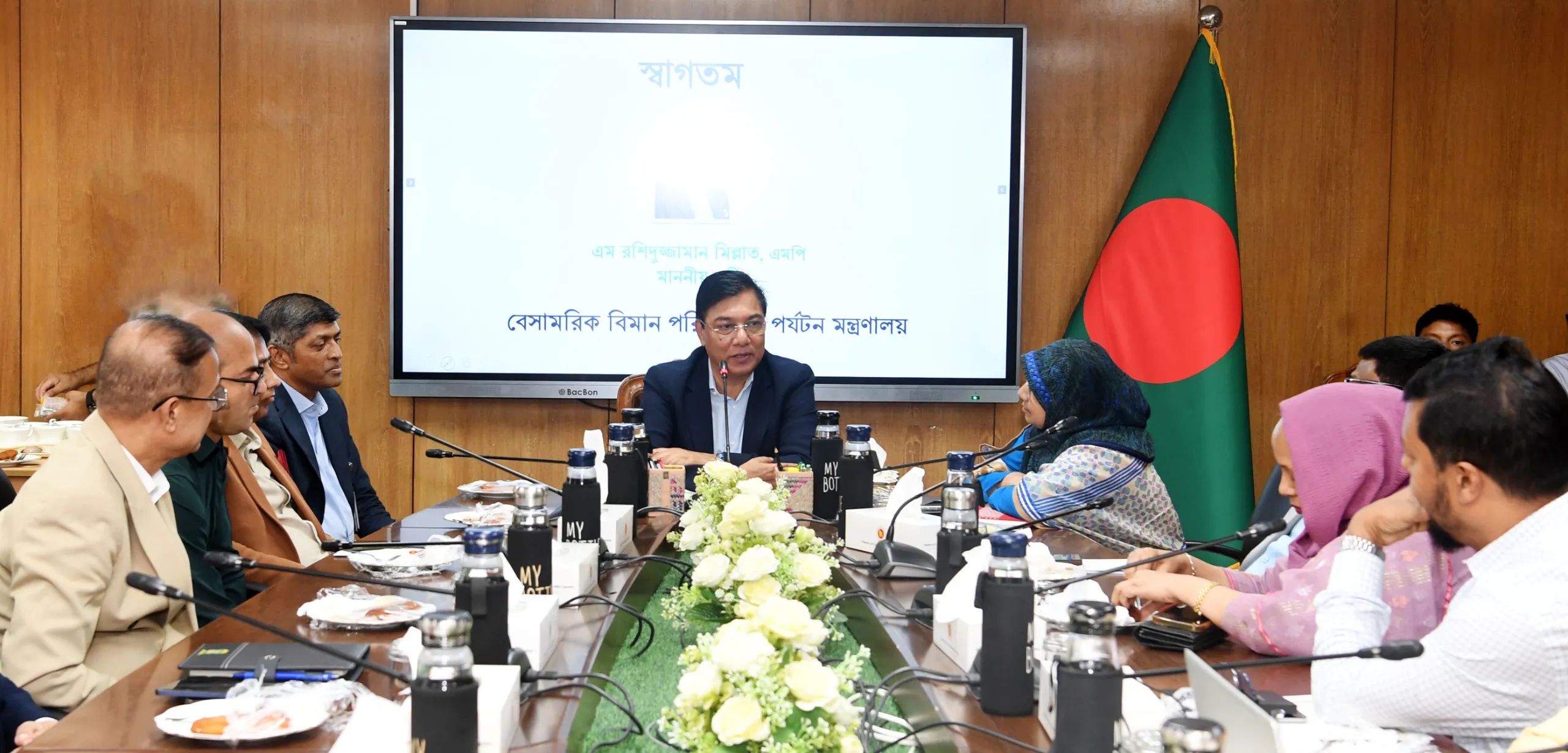 নতুন নেতৃত্বে বেসামরিক বিমান ও পর্যটন খাতে গতি আনতে চান নবনিযুক্ত মন্ত্রী এম রশিদুজ্জামান মিল্লাত, এমপি