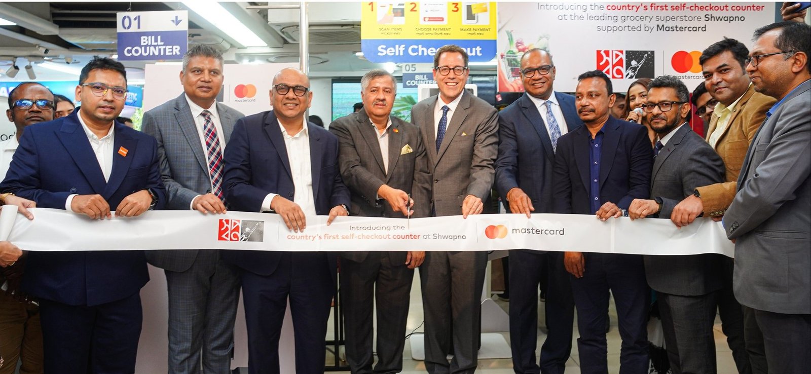 স্বপ্ন সুপারশপে দেশের প্রথম সেলফ-চেকআউট কাউন্টার উদ্বোধন