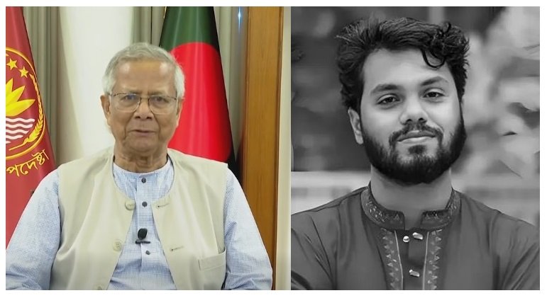 ওসমান হাদির মৃত্যুতে শনিবার একদিনের শোক ঘোষণা করেছেন প্রধান উপদেষ্টা