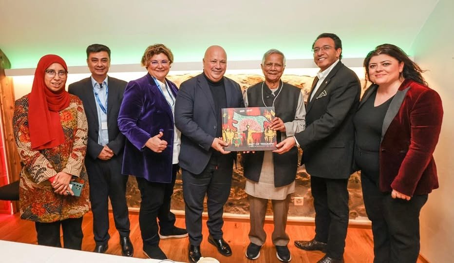 ভিওন গ্রুপের প্রতিষ্ঠাতা ও চেয়ারম্যান এবং গ্রুপ সিইও প্রফেসর মুহাম্মদ ইউনূসের সাথে সাক্ষাৎ করেছেন