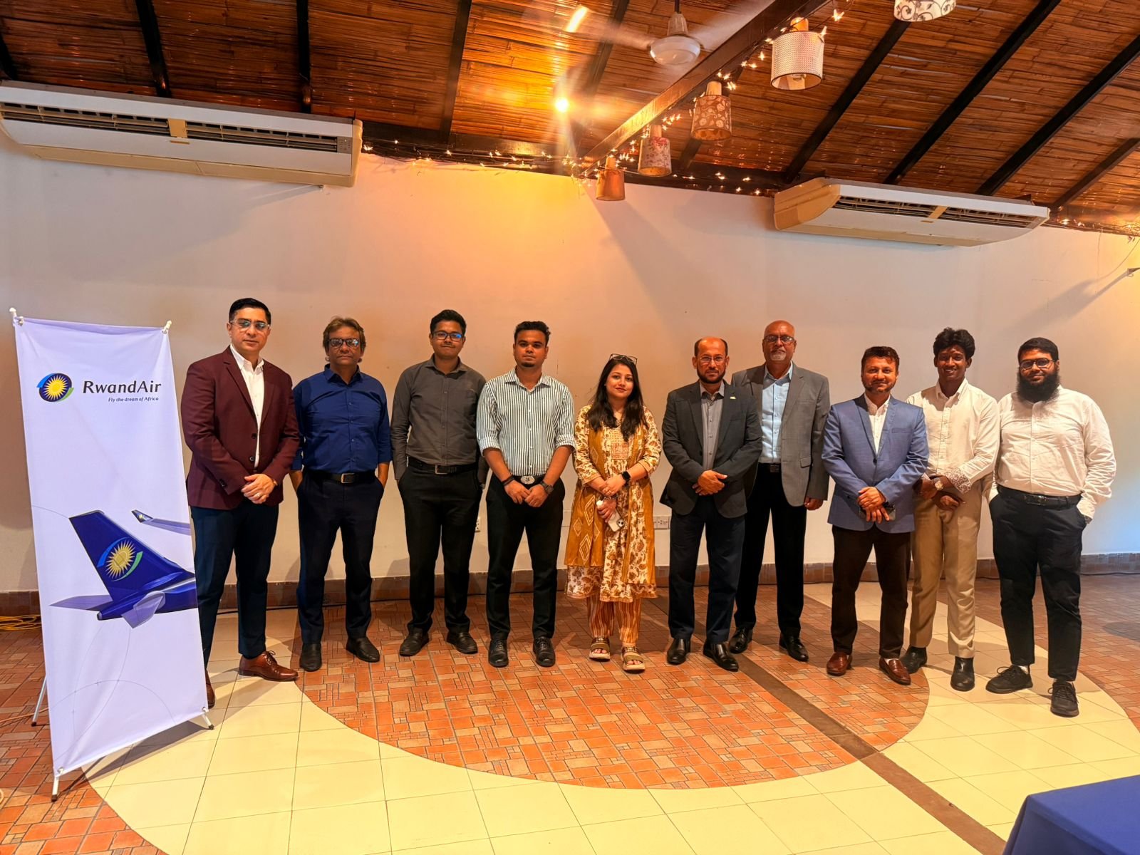 বেঙ্গল এয়ারলিফটের উদ্যোগে ঢাকায় রুয়ান্ডএয়ার প্রোডাক্ট ব্রিফিং সেশন অনুষ্ঠিত