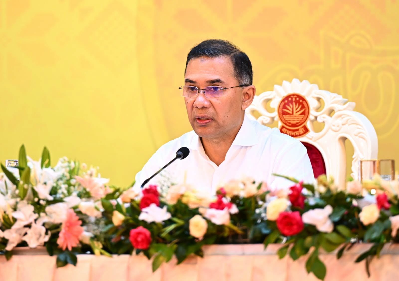 নিরাপত্তা কৌশলে সরকারপ্রধানকে জনগণ থেকে দূরে না রাখতে পিজিআরের প্রতি আহ্বান জানালেন প্রধানমন্ত্রী তারেক রহমান
