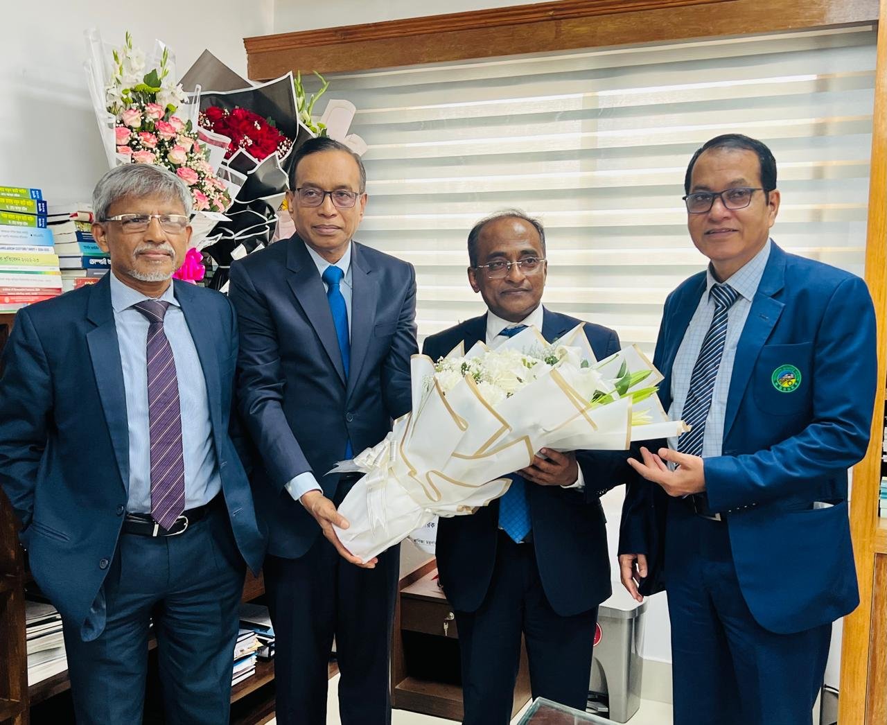 বাণিজ্য সচিবের সাথে এফবিসিসিআই প্রশাসকের সৌজন্য সাক্ষাৎ