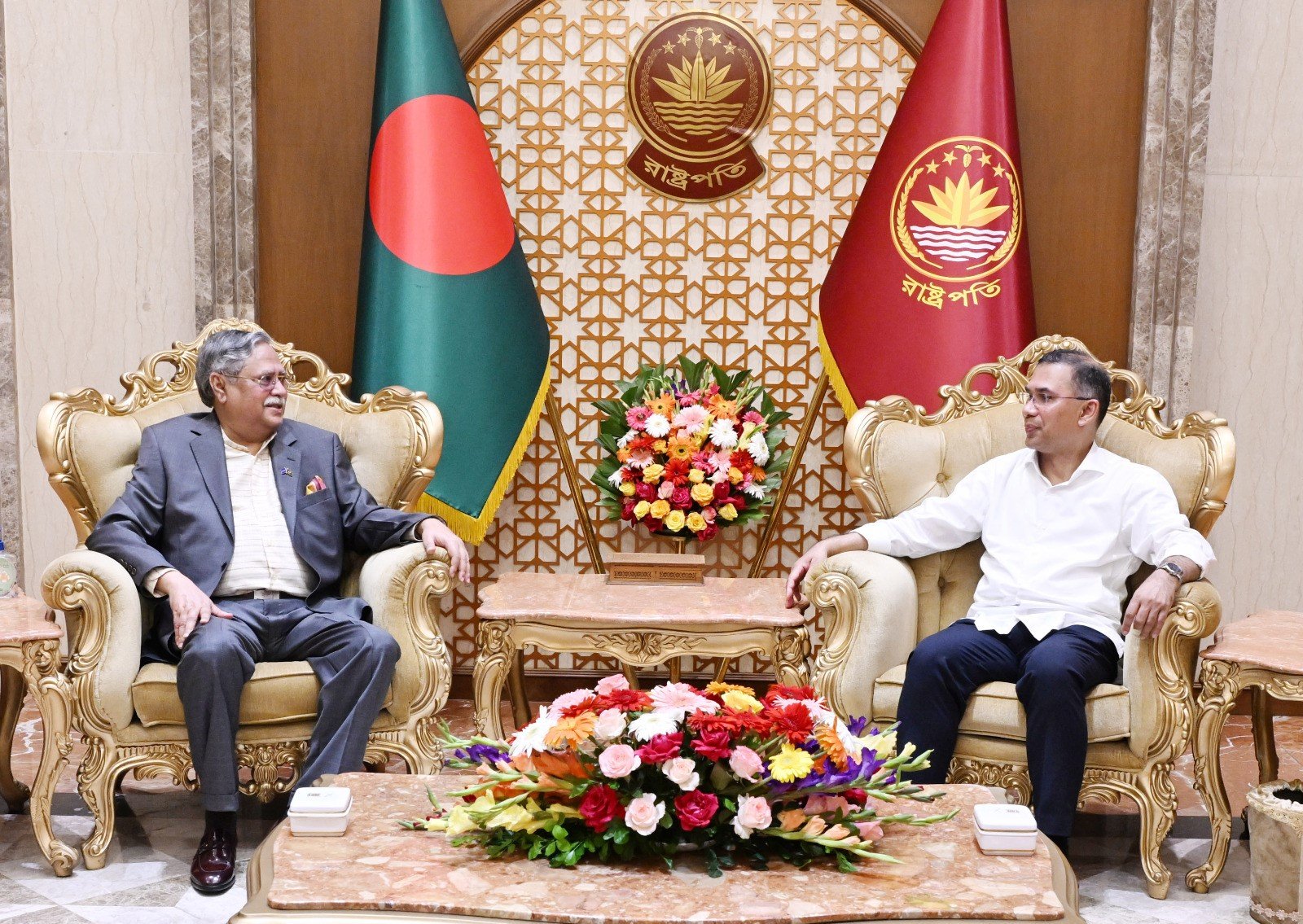 স্বাধীনতা দিবসে বঙ্গভবনে রাষ্ট্রপতির সঙ্গে প্রধানমন্ত্রীর সাক্ষাৎ অনুষ্ঠিত