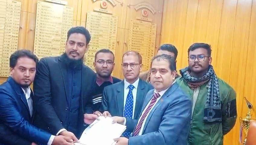 রংপুর-০৪ আসনে মনোনয়নপত্র দাখিল করলেন এনসিপির প্রার্থী আখতার হোসেন