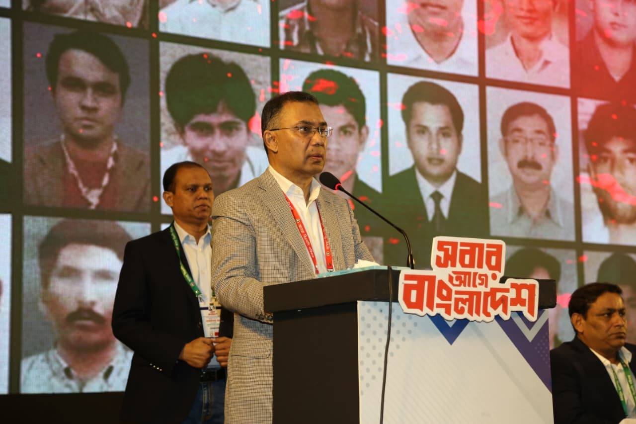 গুম-খুনের বিচার প্রতিষ্ঠা করতে হলে গণতান্ত্রিক সরকার প্রতিষ্ঠা অপরিহার্য: বিএনপি চেয়ারম্যান তারেক রহমান