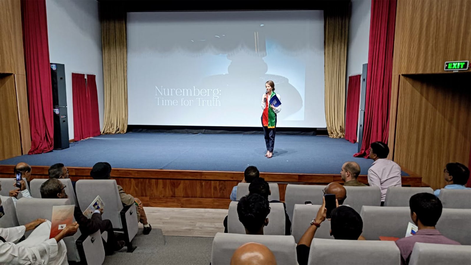 রাশিয়ান হাউস ইন ঢাকায় “Nuremberg: Time of Truth” প্রামাণ্যচিত্রের প্রদর্শনী অনুষ্ঠিত