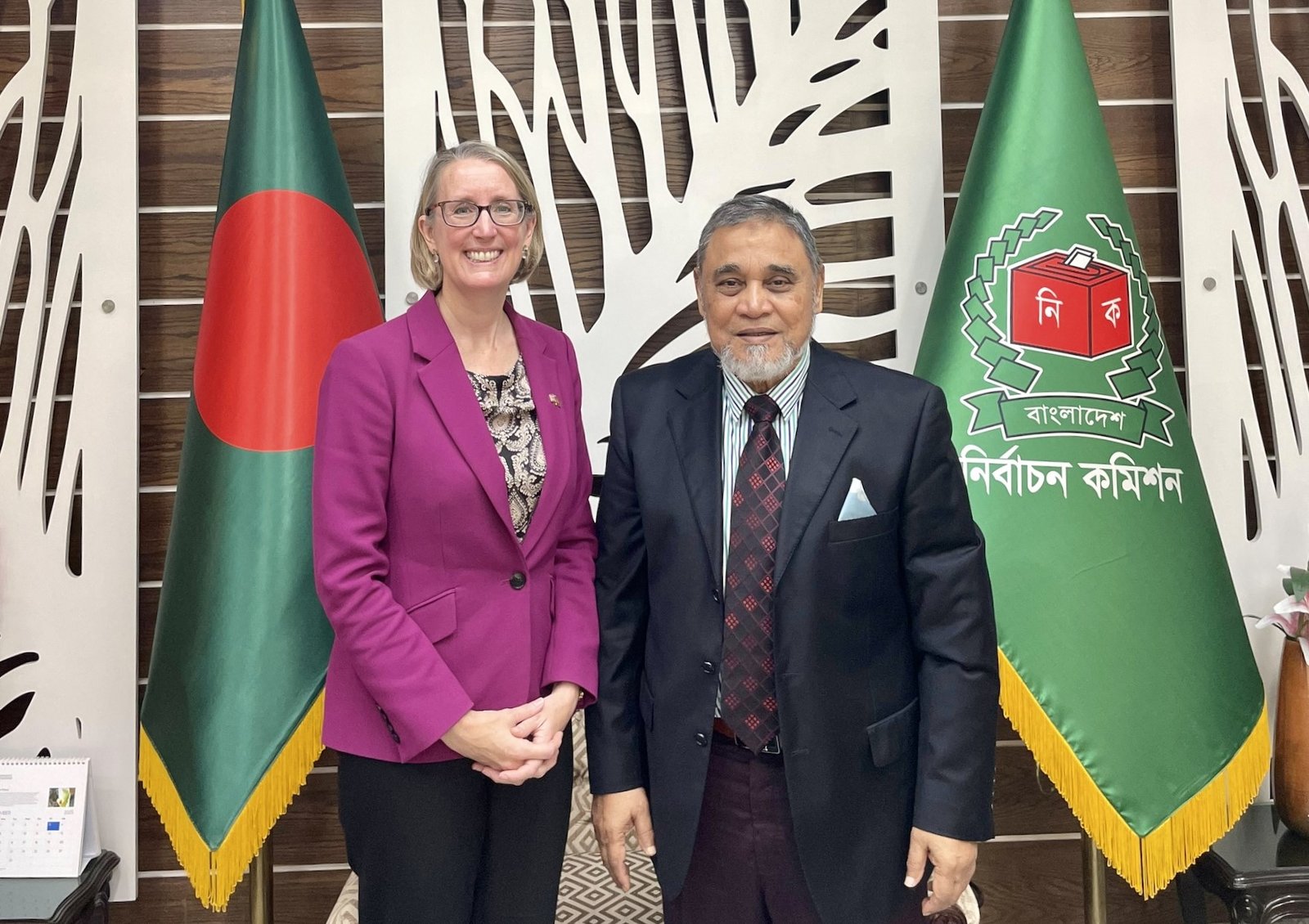 বাংলাদেশে অবাধ, সুষ্ঠু ও শান্তিপূর্ণ নির্বাচনের প্রতি যুক্তরাজ্যের উৎসাহ পুনর্ব্যক্ত
