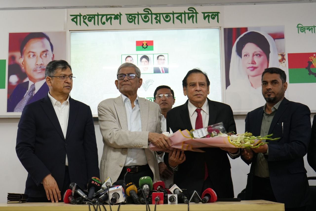 বিএনপিতে যোগদান করলেন সাবেক অর্থমন্ত্রীর ছেলে রেজা কিবরিয়া