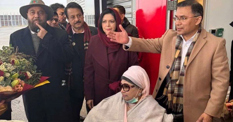 সাত বছর পর লন্ডনে খালেদা জিয়ার সঙ্গে আবেগঘন পুনর্মিলন: তারেক রহমান ও পরিবারের উচ্ছ্বাস