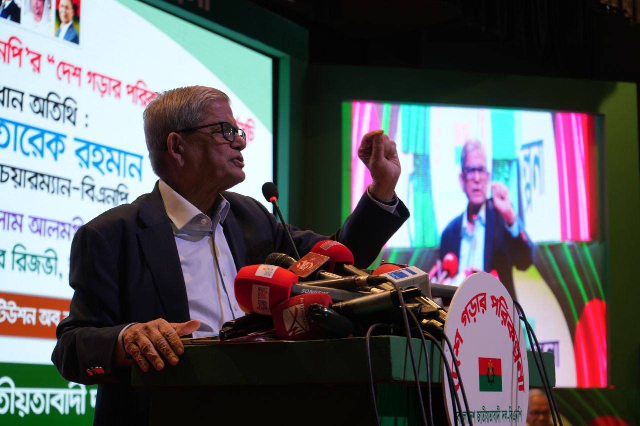 তরুণদের নেতৃত্বেই গণতন্ত্রের নতুন যাত্রা শুরু হয়েছে: বিএনপি মহাসচিব মির্জা ফখরুল