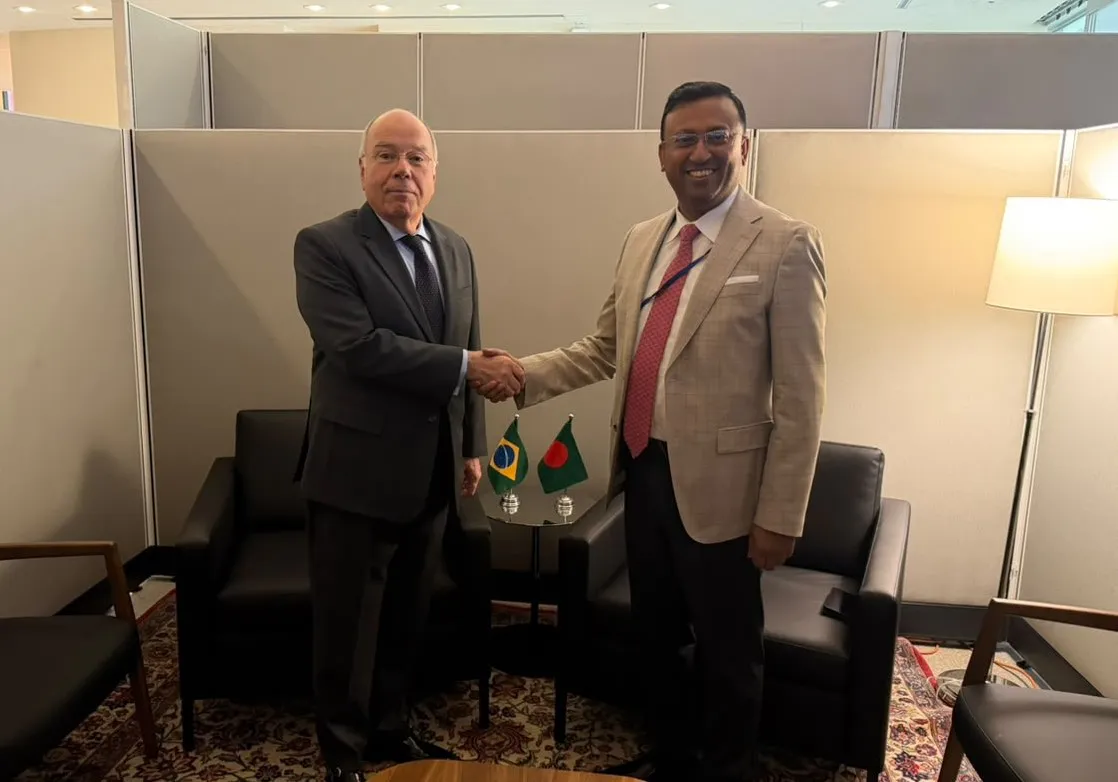 দ্বিপক্ষীয় সম্পর্ক জোরদারে বাংলাদেশ-ব্রাজিলের উচ্চপর্যায়ের বৈঠক অনুষ্ঠিত