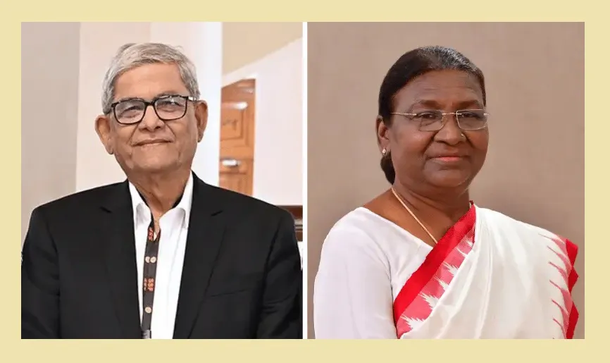 বাংলাদেশের রাষ্ট্রপতি হিসেবে দায়িত্ব গ্রহণ করায় মির্জা ফখরুলকে ভারতের রাষ্ট্রপতি দ্রৌপদী মুর্মুর অভিনন্দন