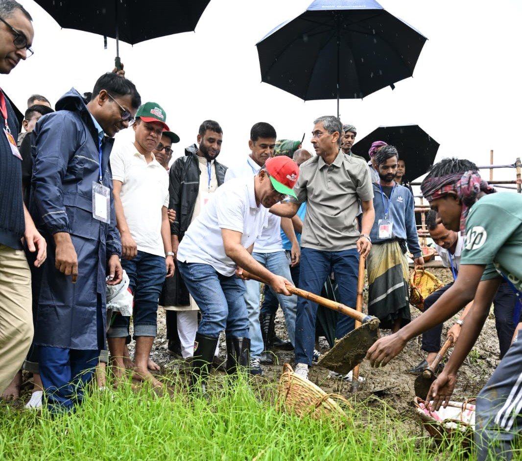 সিলেটে বাসিয়া নদীর খাল পুনঃখনন কাজের উদ্বোধন করলেন প্রধানমন্ত্রী তারেক রহমান