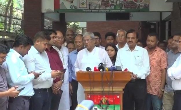 উদ্ভূত পরিস্থিতি উত্তরণের একমাত্র পথ দ্রুত নির্বাচন : মির্জা ফখরুল