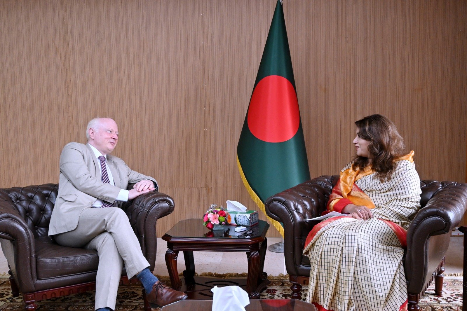 বাংলাদেশের সাথে দ্বিপাক্ষিক সম্পর্ক আরও গভীর করতে প্রতিশ্রুতি জার্মানির