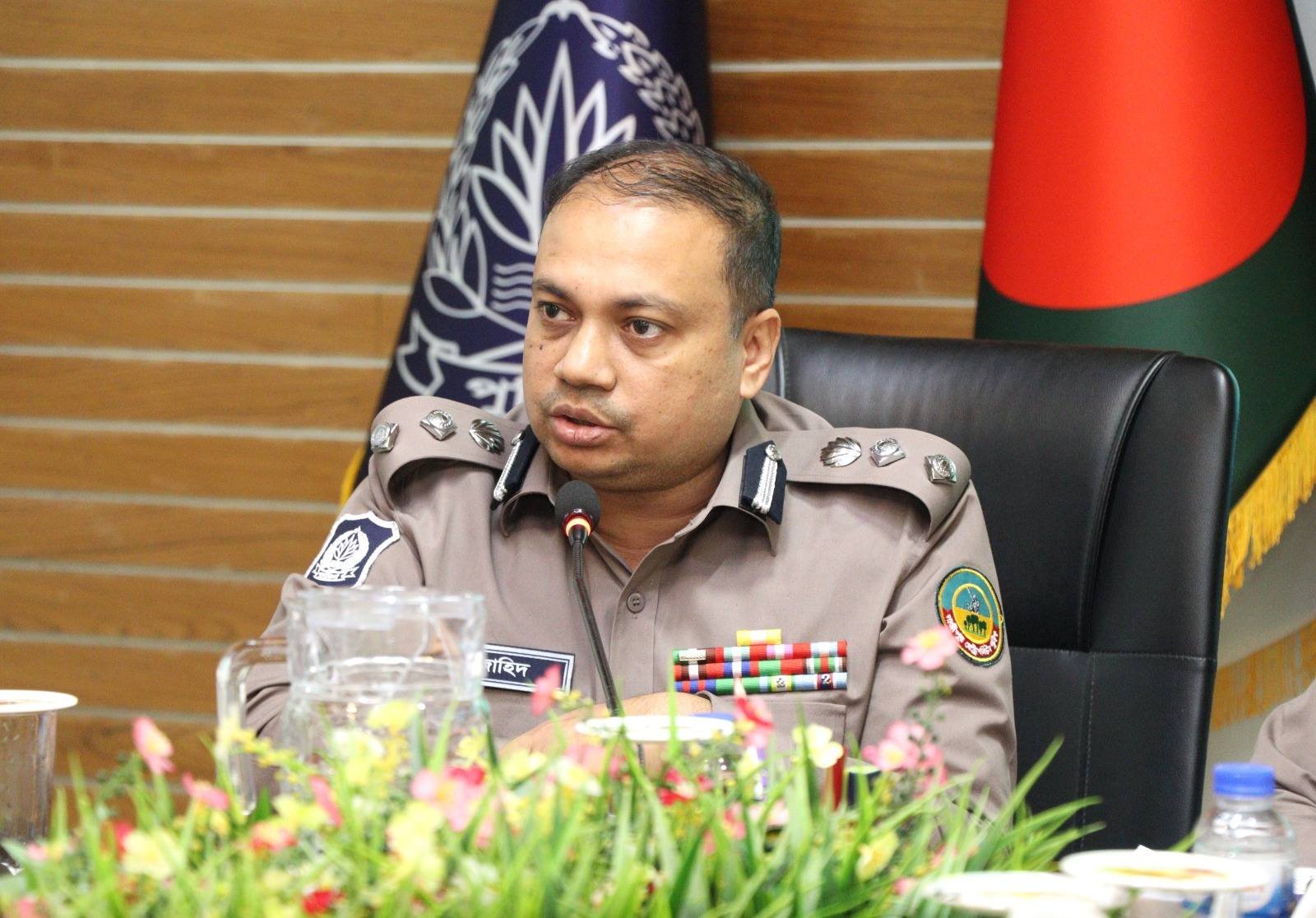 খুলনা মেট্রোপলিটন পুলিশের কমিশনারের দায়িত্ব পেলেন মোহাম্মদ জাহিদুল হাসান